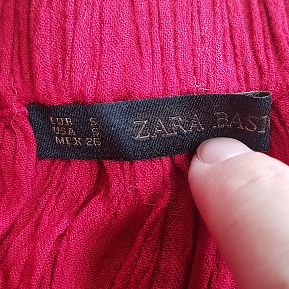 NWOT Zara basic mini skirt - Picture 3 of 5